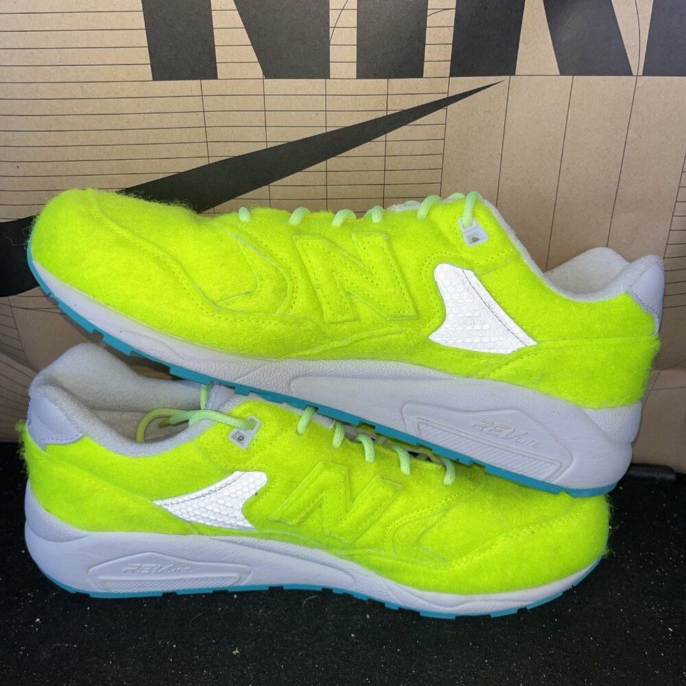 New Balance Mita x 580 Battle of The Surfaces Tennis Ball MRT580MI Size 11.5 - Picture 2 of 7